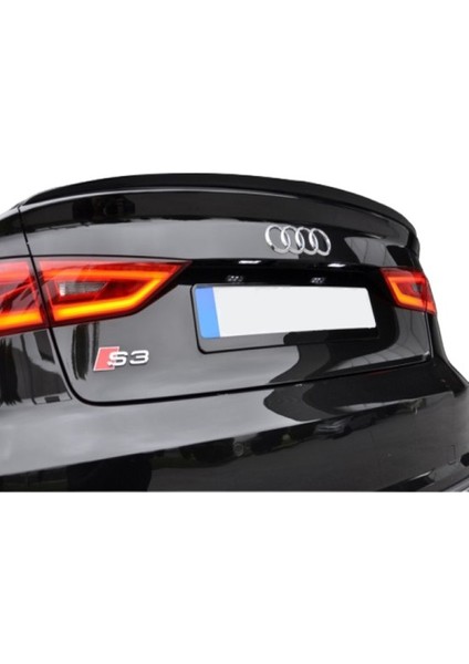 Audi A3 8V Sedan (2013 - 2020) S3 Style Spoiler (Plastik) fiyatları