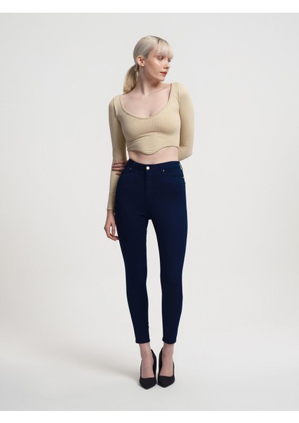 Crop Kadın Tshirt U.kol