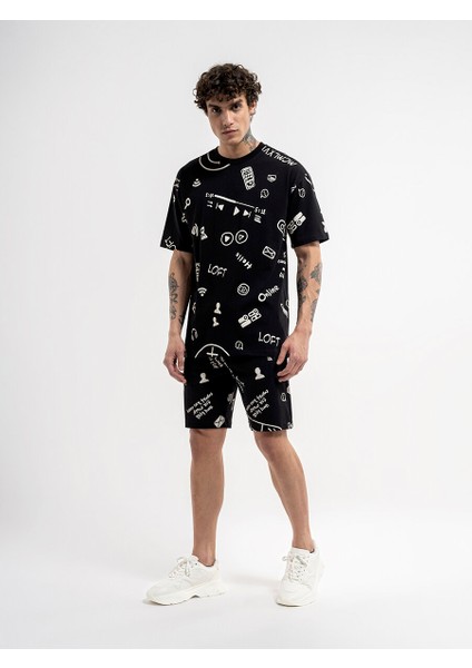 Oversize Fit Erkek Tshirt K.kol fiyatları