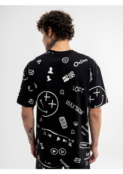 Oversize Fit Erkek Tshirt K.kol modelleri