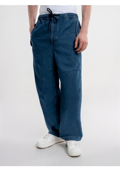 Parachuthe Jean Baggy Fit Erkek Pantolon
