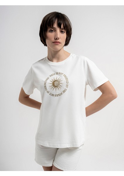 Regular Fit Kadın Tshirt K.kol