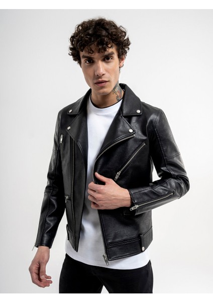 Regular Fit Erkek Mont Pu