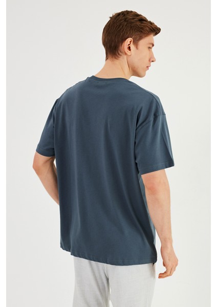 Leo Erkek Oversize T-Shirt
