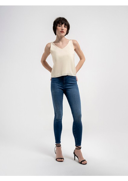 Regular Fit Kadın Bluz K.kol