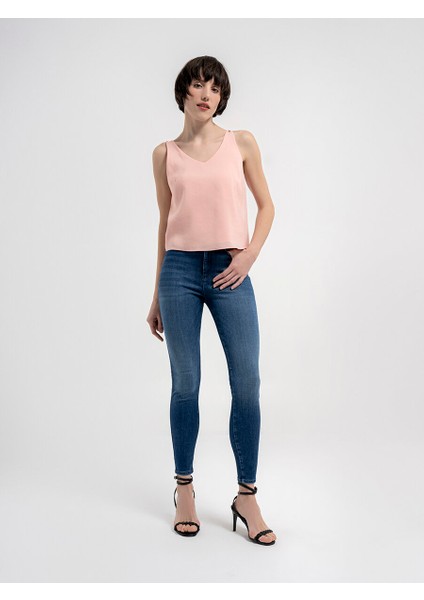 Regular Fit Kadın Bluz K.kol