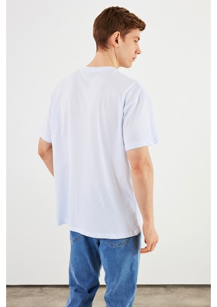 Leo Erkek Oversize T-Shirt