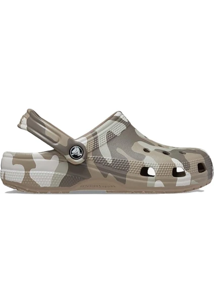 206454 Classic Printed Camo Clog  Sandalet