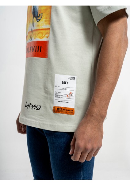 Loose Fit Erkek Tshirt K.kol