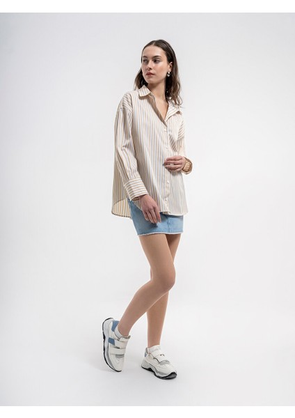 Relax Fit Kadın Gömlek U.kol fiyatları