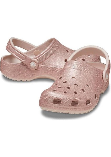 205942 Classic Glitter Clog Sandalet