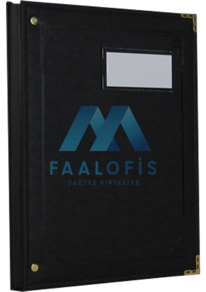 Lux Imza Dosyası 12'li Siyah