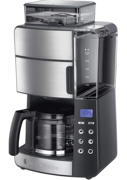 Russell Hobbs 25610-56 Grind & Brew Glass Carafe Coffee Make