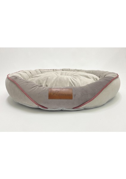 Round Box Kedi ve Köpek Yatağı Üst Kalite Yıkanabilir 2 Fermuarlı, Kılıf Astarlı %100 Elyaf modelleri