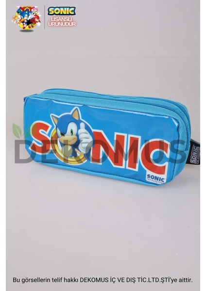 LİSANSLI SONIC ÖZEL KOLEKSİYON KALEM ÇANTASI