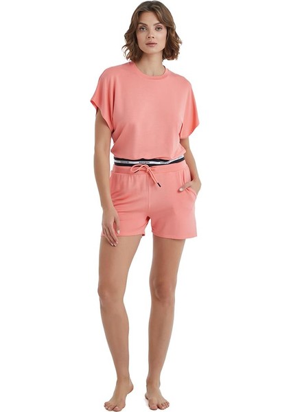 Kadın Pembe T-Shirt 51317