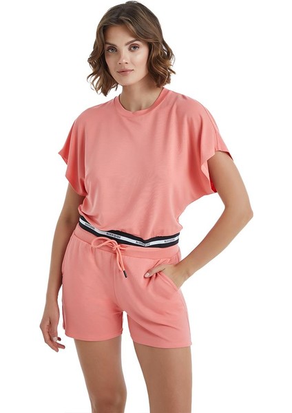 Kadın Pembe T-Shirt 51317 fiyatları