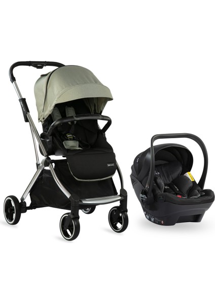 Kenya Travel Sistem Bebek Arabası Yeşil - Siyah