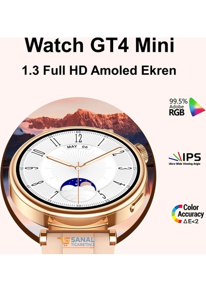 Sanal Ticaretiniz Watch Gt4 Mini Akıllı Saat