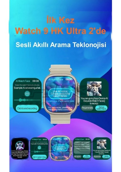 Watch 9 Hk Ultra 2 Akıllı Saat