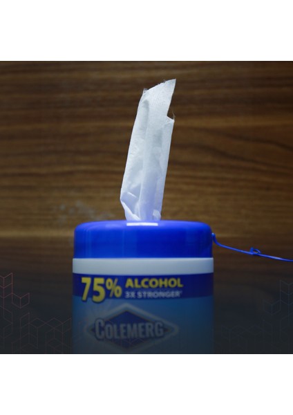 75% Alkollü Islak Mendil Hijyen Kovası x3 Adet fırsatları