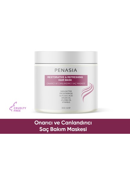 Onarıcı ve Canlandırıcı Saç Maskesi