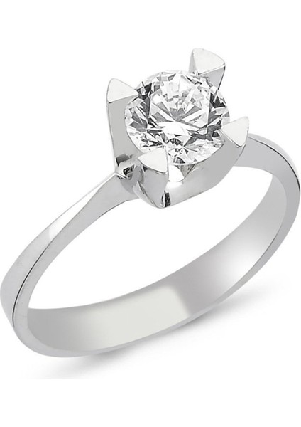 14 Ayar Altın Tektaş Yüzük 3.38 Gram