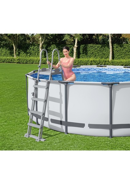 Güvenlikli Havuz Merdiveni 132 cm 58332 fırsatları
