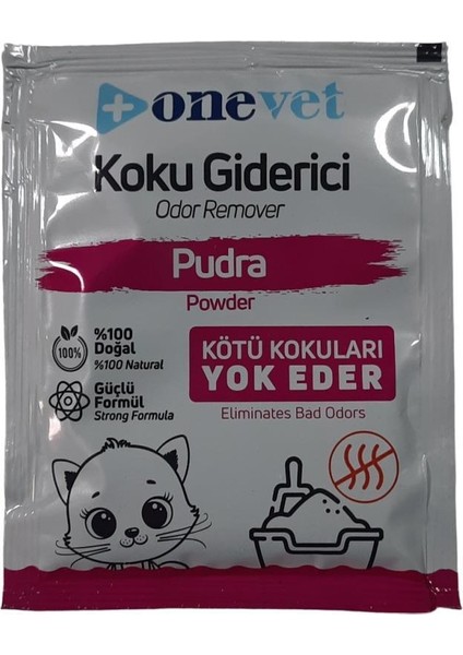 Onevet Kedi Kum Kokusu Giderici Pudra Kokulu 25 gr