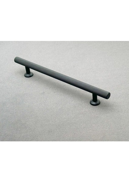 Mobilya Dolap Kulpu Mutfak Çekmece Kulpu Çizgili Dal Siyah 224 mm ( 22,4 cm ) 5 Adet