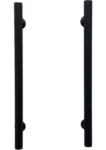 Mobilya Dolap Kulpu Mutfak Çekmece Kulpu Çizgili Dal Siyah 224 mm ( 22,4 cm ) 5 Adet fiyatları