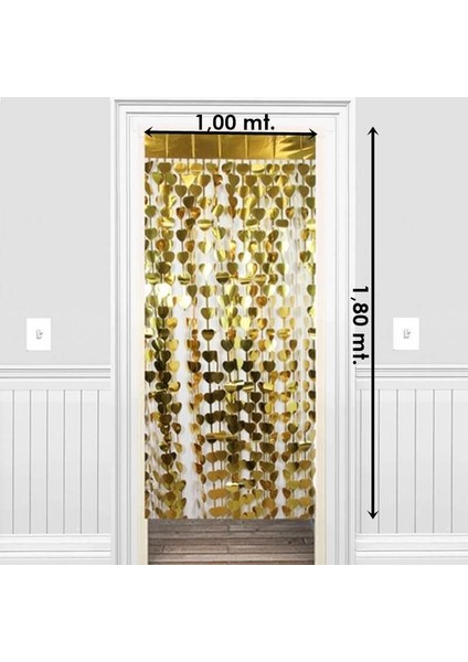 Kalpli Kapı ve Fon Perdesi, 1 x 1,8 mt - Altın fiyatları