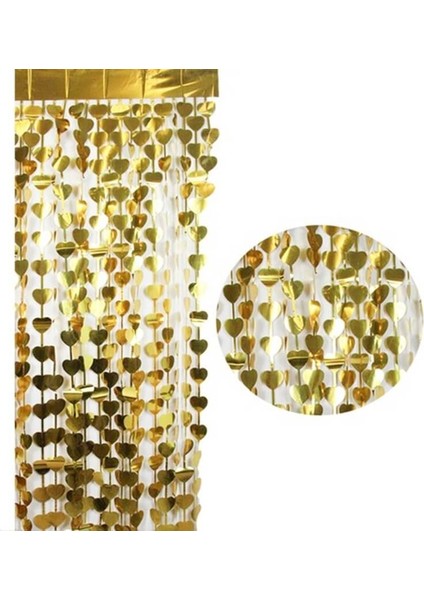 Kalpli Kapı ve Fon Perdesi, 1 x 1,8 mt - Altın modelleri