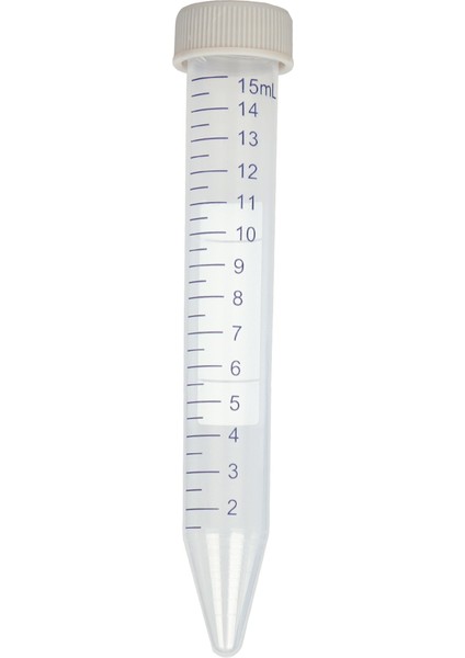 Santrifüj Tüp, 15 Ml, Şeffaf (50 Adet)