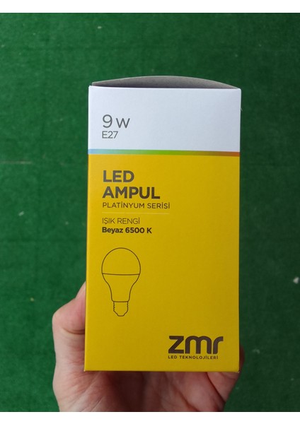 9W LED Ampul 6500K Beyaz