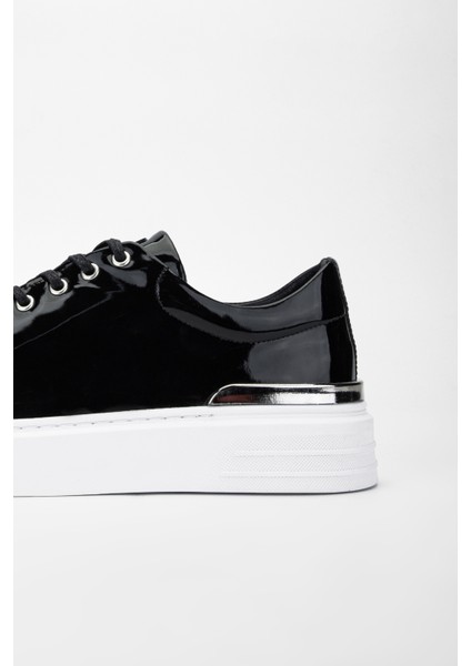 Agatheerkek Siyah Rugan Deri Sneakers & Spor Ayakkabı 352 20266 Erk Ayk Y24 indirimleri