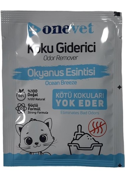 Onevet Kedi Kum Kokusu Giderici Okyanus Kokulu 25 gr