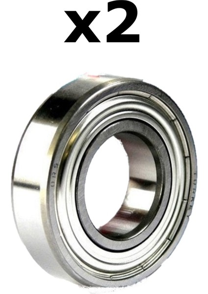 2'li 6200 Zz 10X30X9 mm Tek Sıralı, Sabit Bilyalı Rulman fiyatları