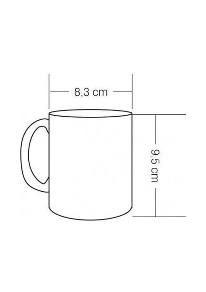 Cup Pantone 201 Bardak