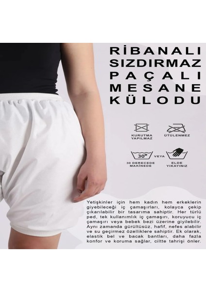 Ribanalı Kısa ve Uzun Model Birlikte Emici Külot Hasta Emici Mesane Külot Sızdırmaz fiyatları