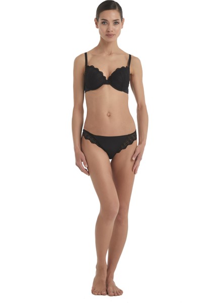 Kadın Siyah Slip 51307