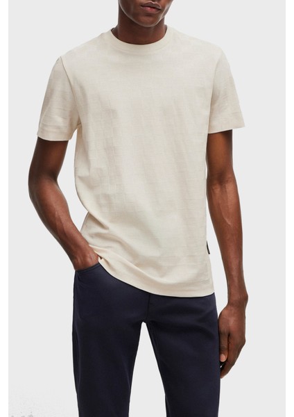 Bisiklet Yaka Regular Fit Pamuklu T Shirt Erkek T Shirt 50507786 131