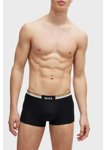 Logolu Pamuklu 3 Pack Boxer Erkek Boxer 50516542 001 fiyatları