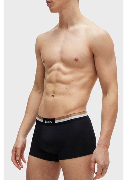 Logolu Pamuklu 3 Pack Boxer Erkek Boxer 50516542 001 fırsatları