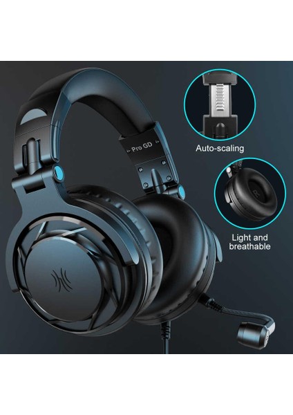 Progd Mikrofonlu Gaming Headset Kulaklık