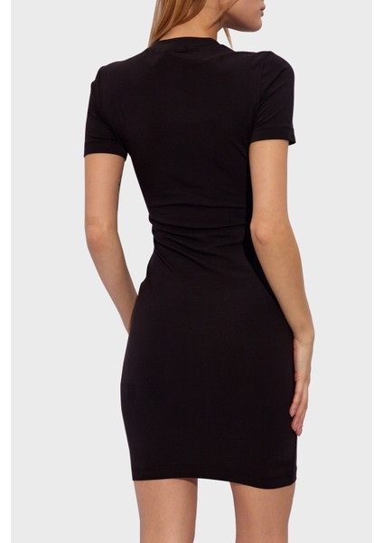 Pamuklu Slim Fit Mini Elbise Kadın Elbise 76HAOT02 CJ03T G89 fiyatları