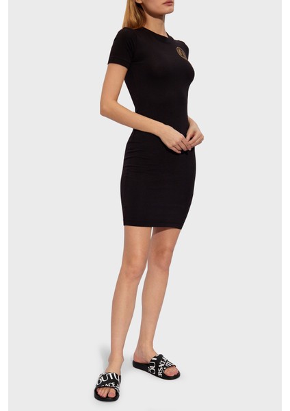 Pamuklu Slim Fit Mini Elbise Kadın Elbise 76HAOT02 CJ03T G89 modelleri