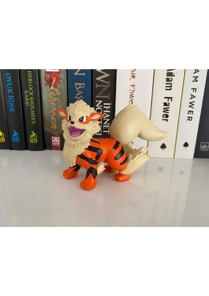 Bi'şeyler Sepeti Arcanine 3D Figürü