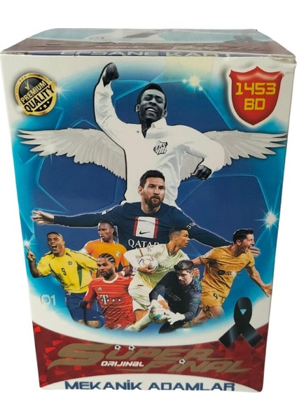 Süper Final Mekanik Adamlar Futbolcu Kartları En Son Seri 25 Paket 3'lü (75 Kart) fırsatları