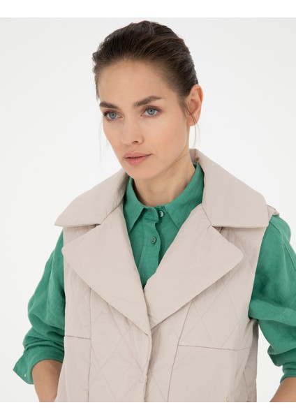 Kadın Bej Yelek 50288294-VR085 fiyatları